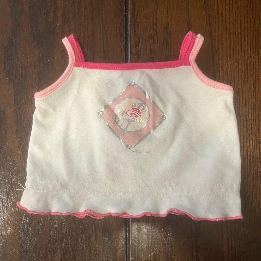 Build-A-Bear MLB NY Yankees Top For Stuffed Animal